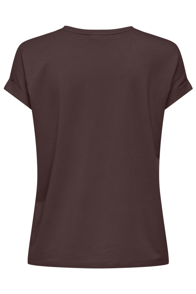 ONLMOSTER S/S O-NECK TOP NOOS JRS 15106662 DECADENT CHOCOLATE